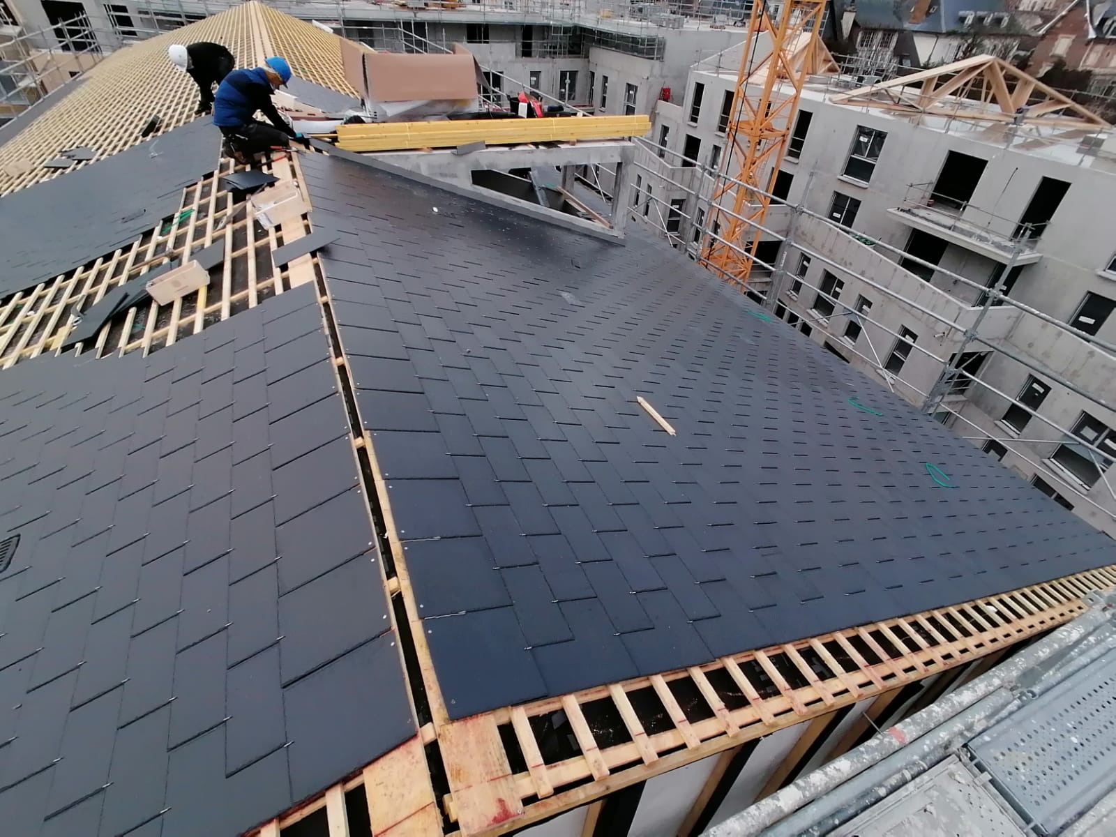 Réalisation Onuta 5 - Travaux de couverture, charpente ou extension de maison en Essonne